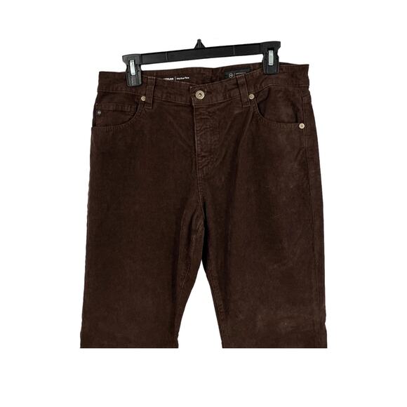 AG Adriano Goldschmied Jeans Angeline corduroy mid rise flare size 31 - Picture 2 of 7